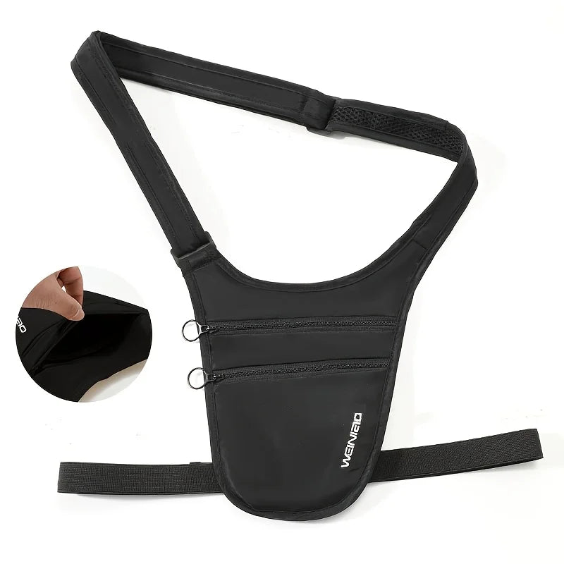 Travel Anti-Theft Waist Bag, Can Store Passport ID Money Credit Card Crossbody Small Bag, Outdoor Sports Running Belt Bag