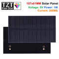 Smart electronics Solar Panel 1W 5V electronic DIY Small Solar Panel for Cellular Phone Charger Home Light Toy etc Solar Cell
