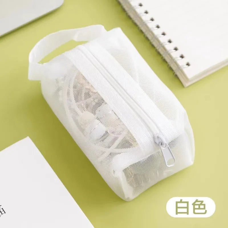 Transparent Travel Cable Organizer Bag Portable Charger Case Accessories Storage for Home Office Travel Pendant Design