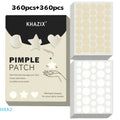 720PCS Circular Transparent And Skin Tone Acne Patches Skincare Stickers Facial Spot Covering Makeup Tools