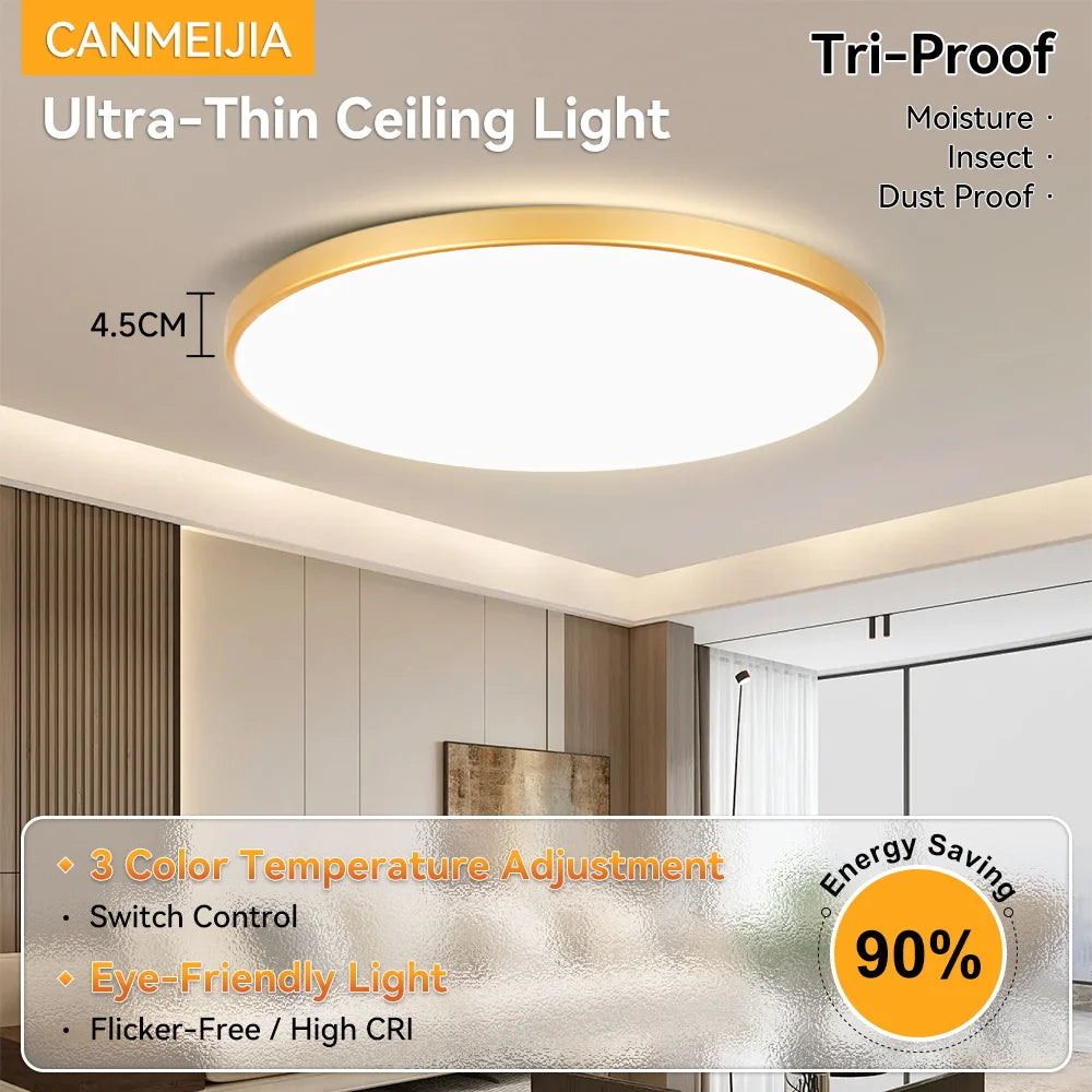 Modern LED Ceiling Lamp Chandelier LED Panel Lamp Bedroom Ceiling Light Kitchen Led Lighting for Living Room Home Decor Luminair