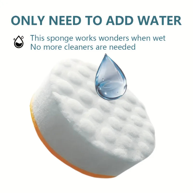 1Pc Home Cleaning Sponge Dual-Sided Cleaner Sponges For Bowl Washing Kitchen