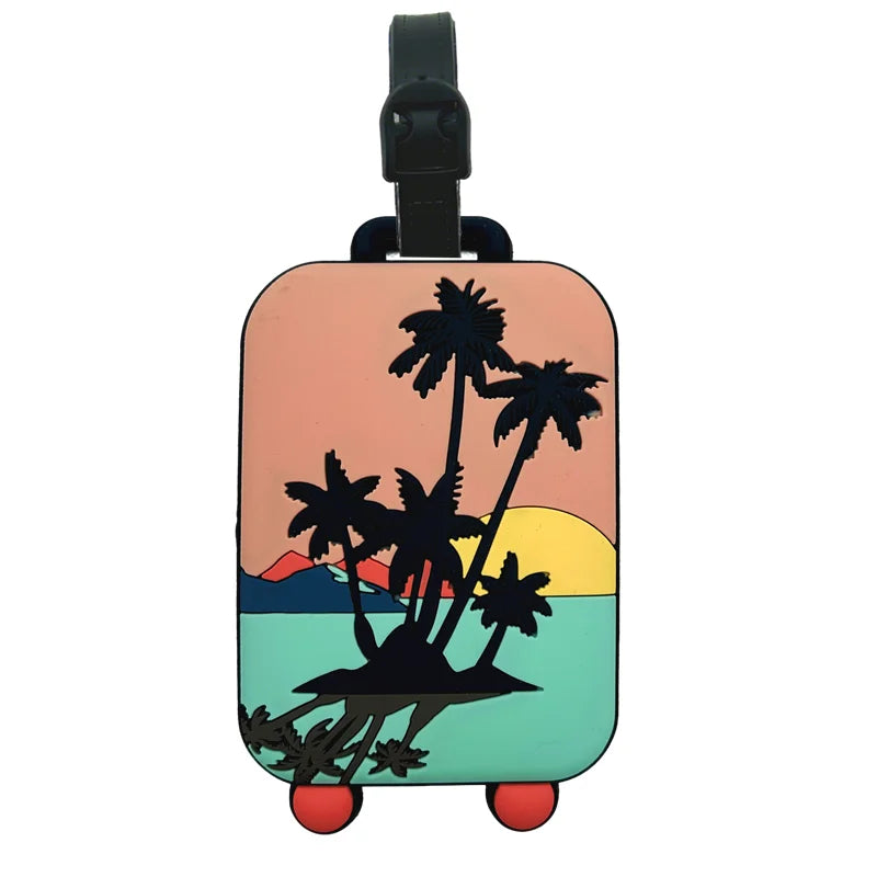 Fashion travel accessories, cute animals, luggage tags, silicone luggage bags, ID add ons, luggage racks, boarding passes, porta