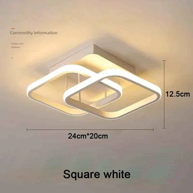 Modern LED Ceiling Lights Corridor Light Home Lighting Led Surface Mounted for Bedroom Living Room Corridor Light 3-color