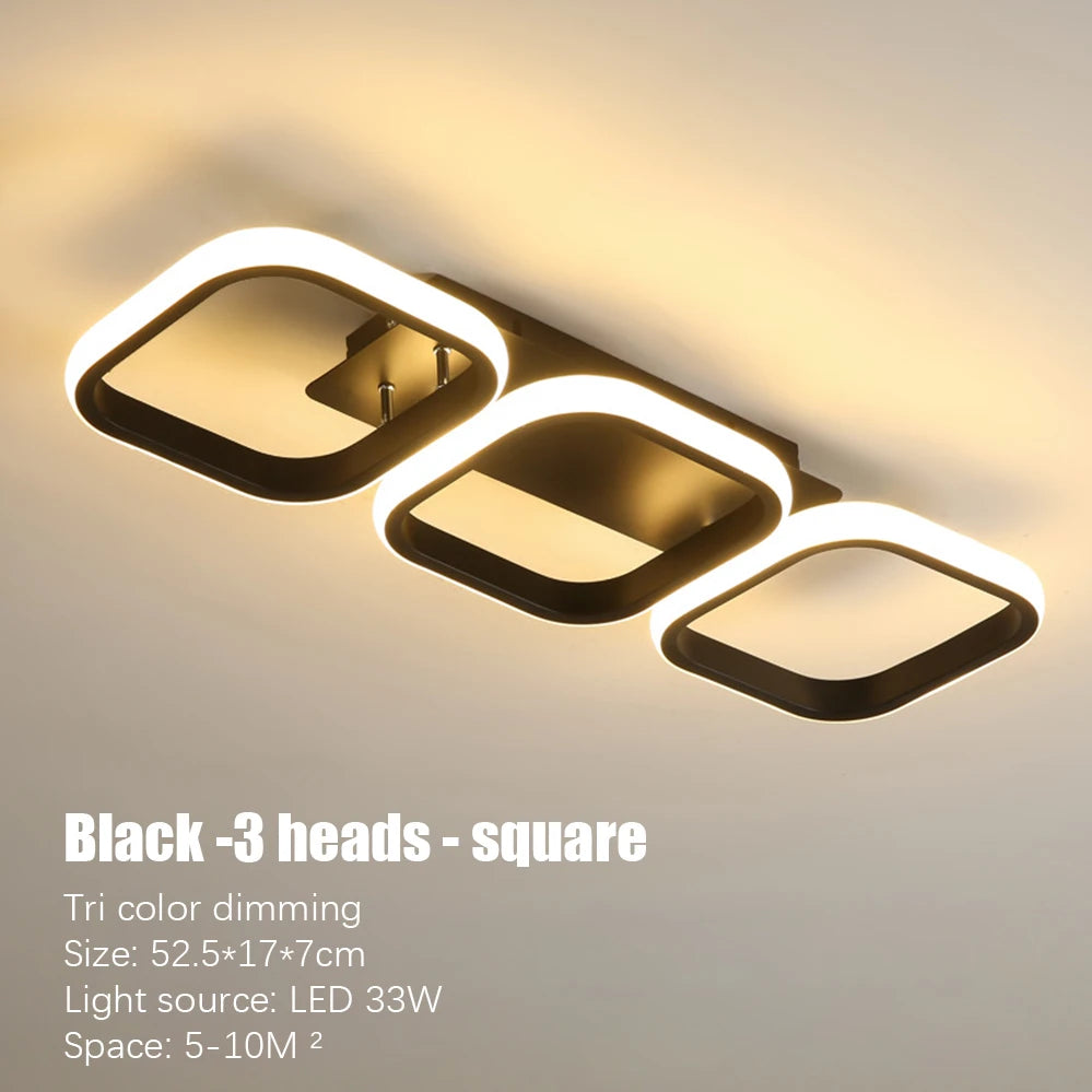 Modern LED Ceiling Lights Corridor Light Home Lighting Led Surface Mounted for Bedroom Living Room Corridor Light 3-color