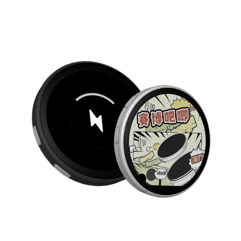 Smart Dynamic E-badge Electronic Badge Can Transfer Photos, GIFs, Animations, and Videos for Otaku Fans Gift