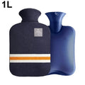 Hot Water Bottle with Knitted Cover Durable 1L/2L Hot Water Bag for Pain Relief Hot Cold Therapy Hand Feet Warmer Women Gifts