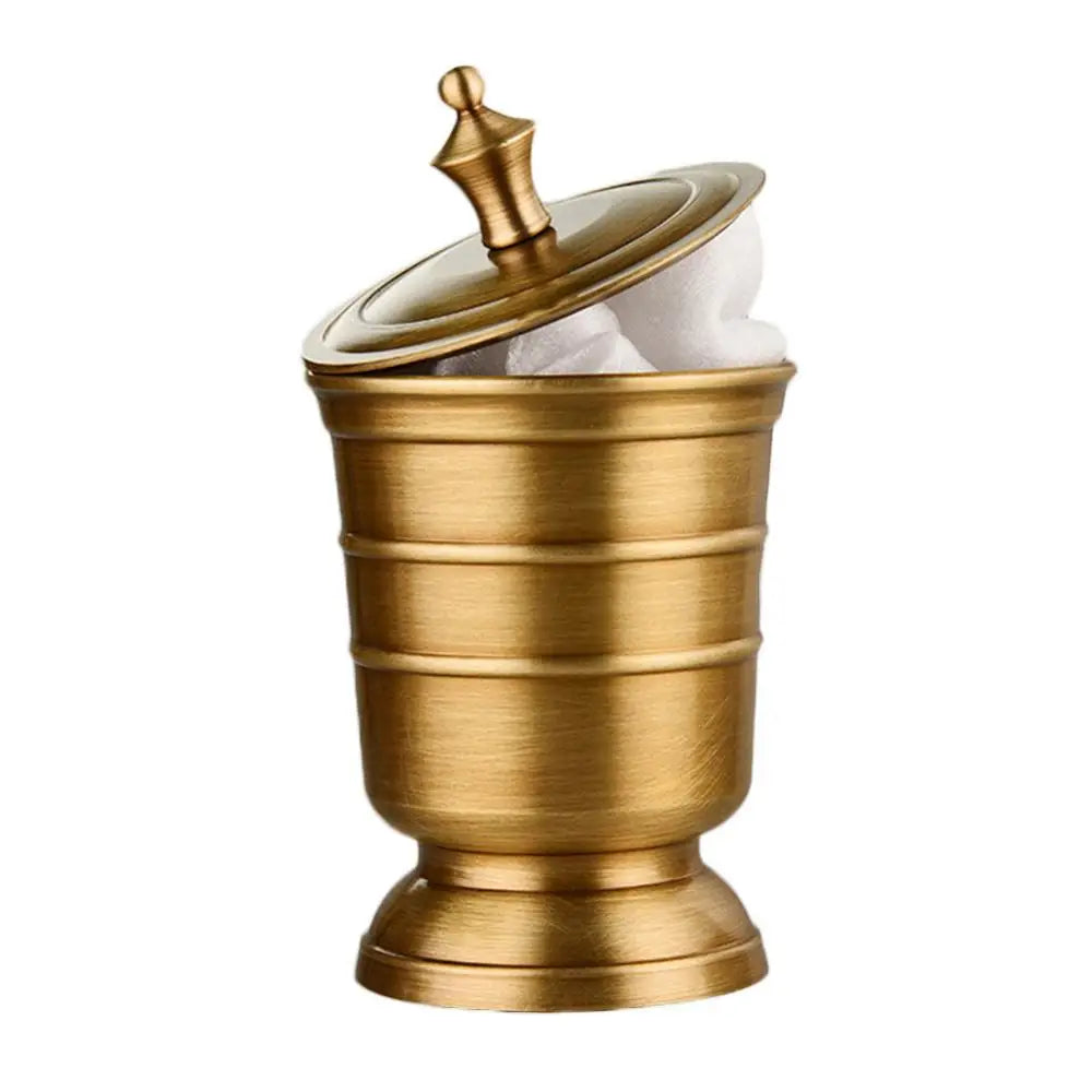 1Pc Copper Mouth Cup Soap Dispenser Dish Toothbrush Holder Home Cleaning Supply