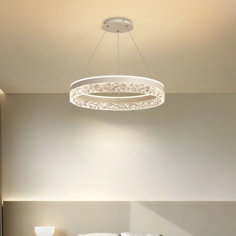 Simple Modern Ceiling Chandelier Adjustable Indoor Lighting High LED 3 Color for Living Room Dining Room Bedroom Decor Ornament