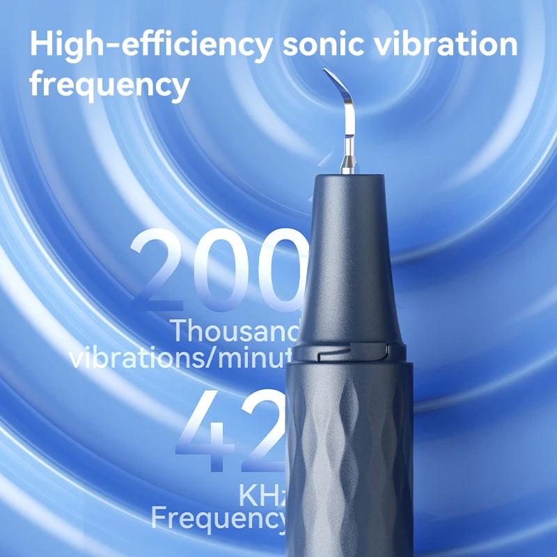 Smart Ultrasonic Tooth Scaler With Camera 4 Speeds Visual Electric Sonic Teeth Plaque Cleaner For Teeth Tartar Stain Calculus