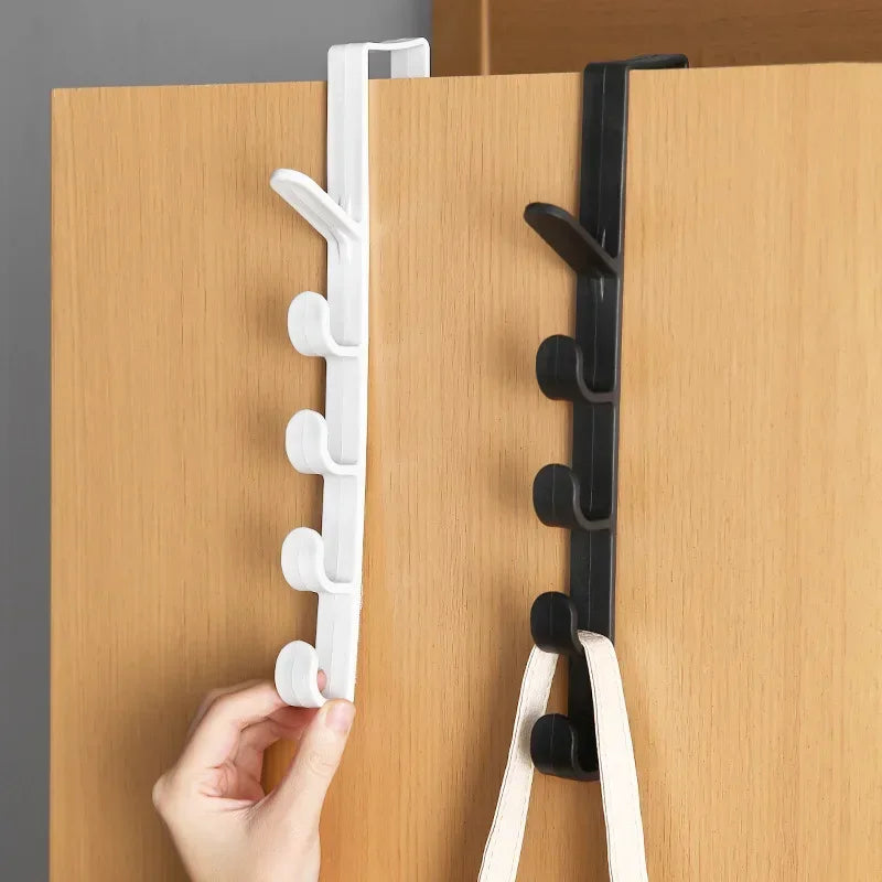 Door Hanger Wall Organizer Hook Bedroom Clothing Hook Holder Coat Hat Bag Rack Bathroom Kitchen Home Storage Organization