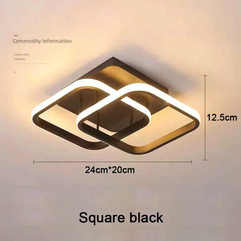 Modern LED Ceiling Lights Corridor Light Home Lighting Led Surface Mounted for Bedroom Living Room Corridor Light 3-color