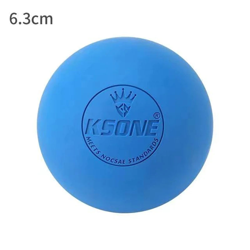 Massage Ball 6.3cm Fascia Ball Lacrosse Ball Yoga Muscle Relaxation Pain Relief Portable Physiotherapy Ball Jaw Exerciser Ball