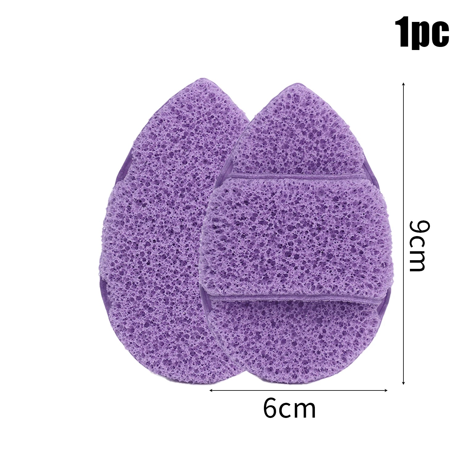 1-3pcs Exfoliating Face Wash Cleansing Sponge Blackhead Removal Makeup Remover Foam Puff Tool Deep Clean Pore Cleaner Skincare