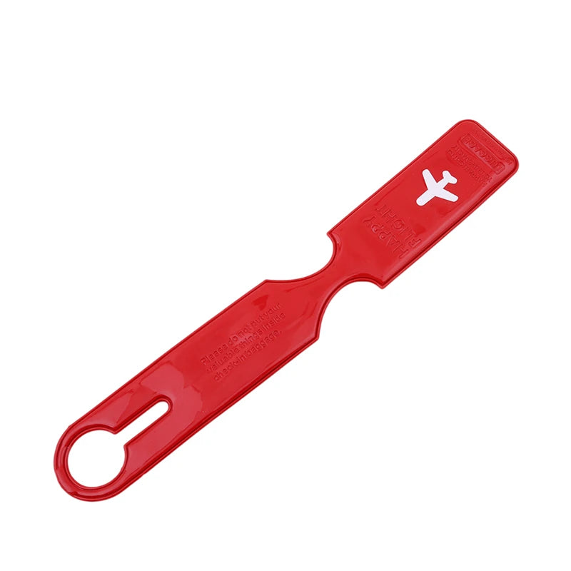 Travel Luggage Tag Cover Suitcase ID Baggage Tag Holder Letter Baggage Boarding Tags Portable Label Creative Accessories