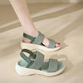 Women's Platform Sport Sandals Summer 2024 Comfortable Woman Shoes Fashionable Beach Green Sandal Black Sandalias De Mujer