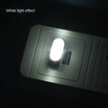 Car Mini USB LED Atmosphere Lights Car Interior Neon Decorative Lamp Emergency Lighting Universal PC Portable Plug and Play