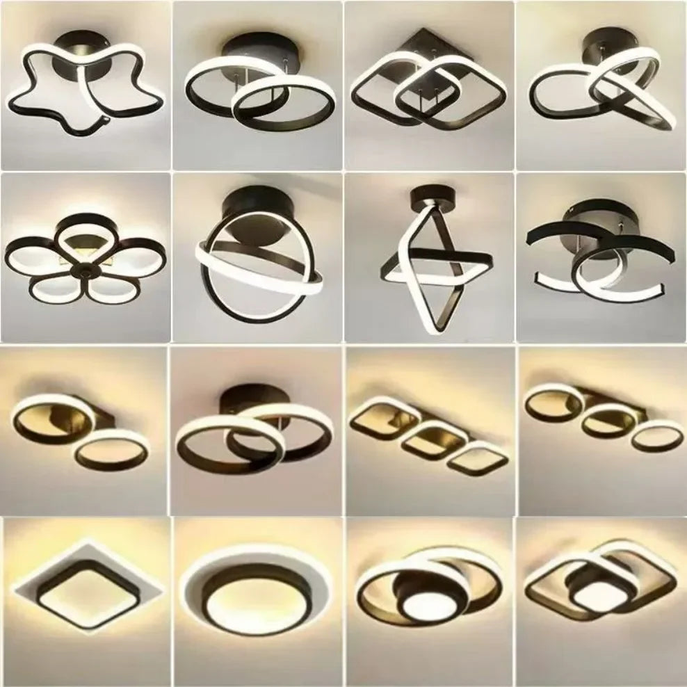Modern LED Ceiling Lights Corridor Light Home Lighting Led Surface Mounted for Bedroom Living Room Corridor Light 3-color