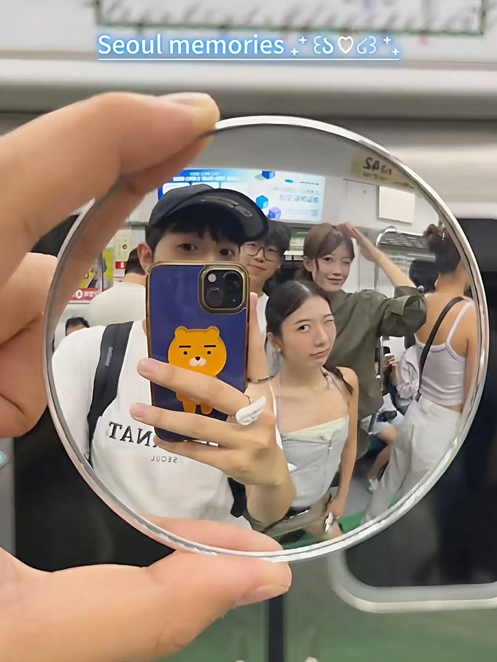 1 travel photo mini round mirror, reflective mirror, spherical mirror, portable wide-angle lens, photo and selfie accessories