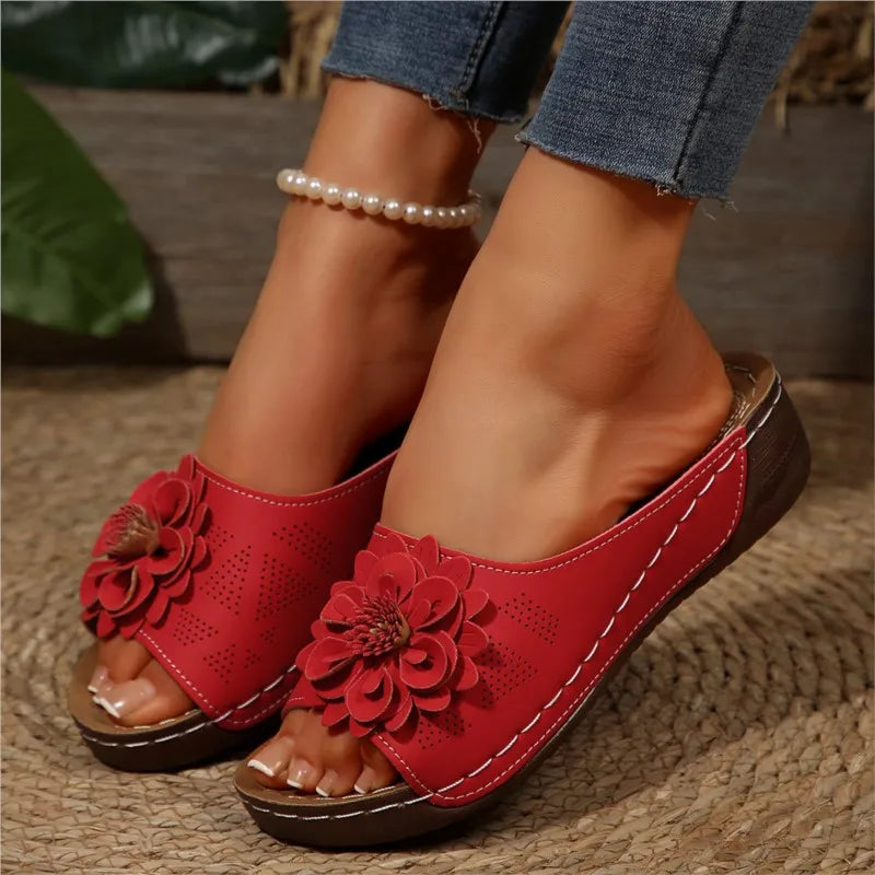 Summer Woman Shoes Sandals Casual Walking Shoes Slides Women Shoe Wedge Sandals For Women Outdoor Footwear Women Slippers Female