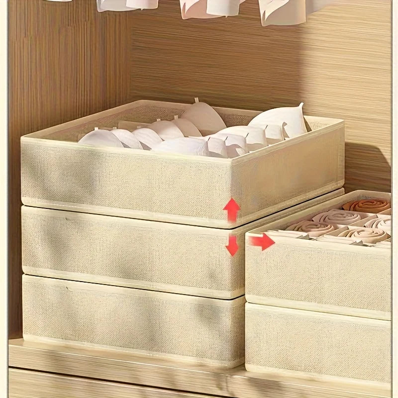 Drawer Organizers Underwear Socks Panties Bra Storage Box Cabinet Wardrobe Home Organizer Clothes Socks Clothing Storage Boxes