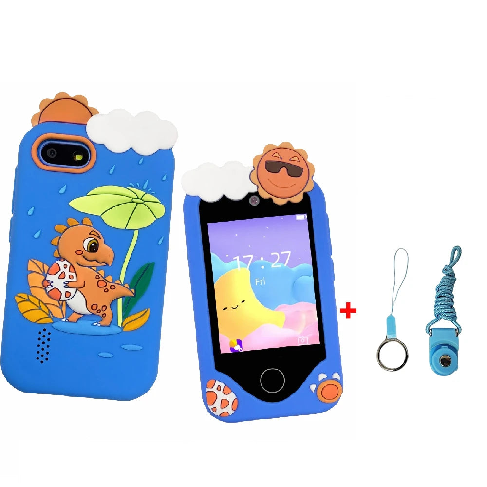 Kids Smart Phone Toy TouchScreen Unicorn Baby Mobile MP3 Music Player Digital Camera Educational Toys Girls Boys Birthday Gifts