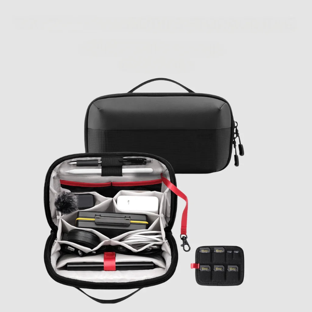 Travel Portable Digital Accessories Storage Bag Organizer of Mobile Phone Bag Waterproof Digital USB Charger Camera Storage Bag