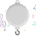 Baby Rotating Music Box ABS Baby Crib Hanging Rattle Bed Bell 3 Modes Baby Soothing Musical Toys 0-12 Months Newborn Gifts
