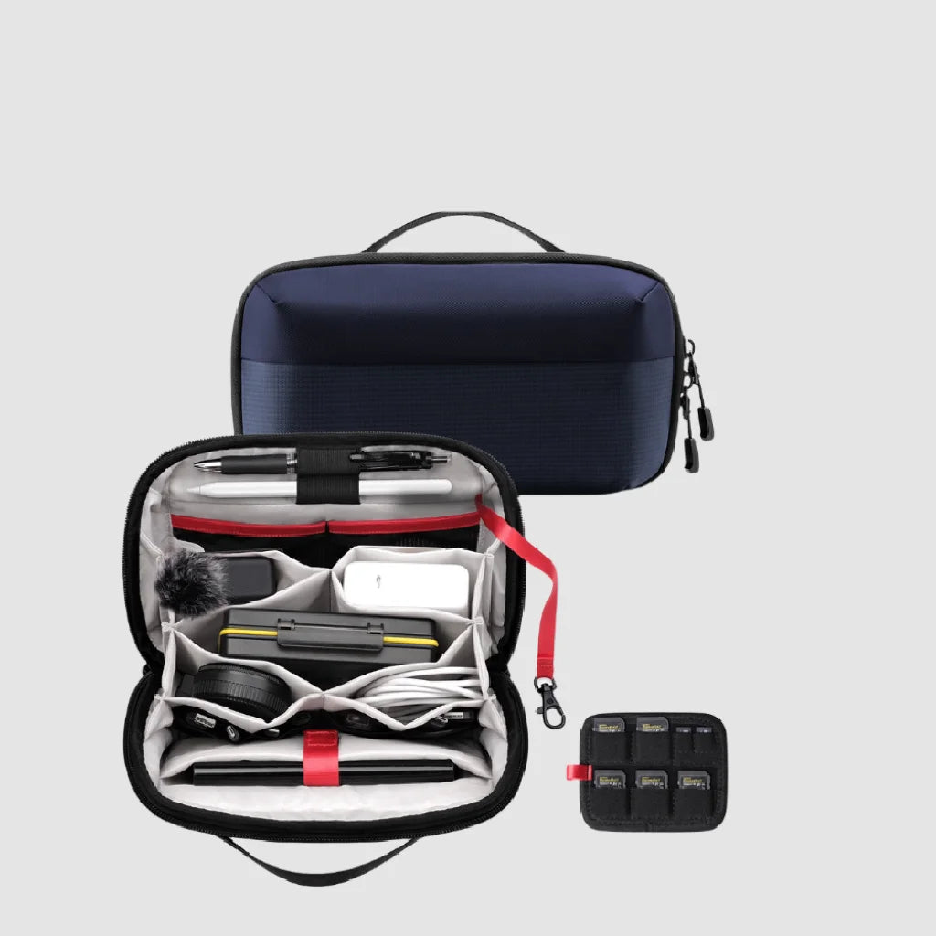 Travel Portable Digital Accessories Storage Bag Organizer of Mobile Phone Bag Waterproof Digital USB Charger Camera Storage Bag