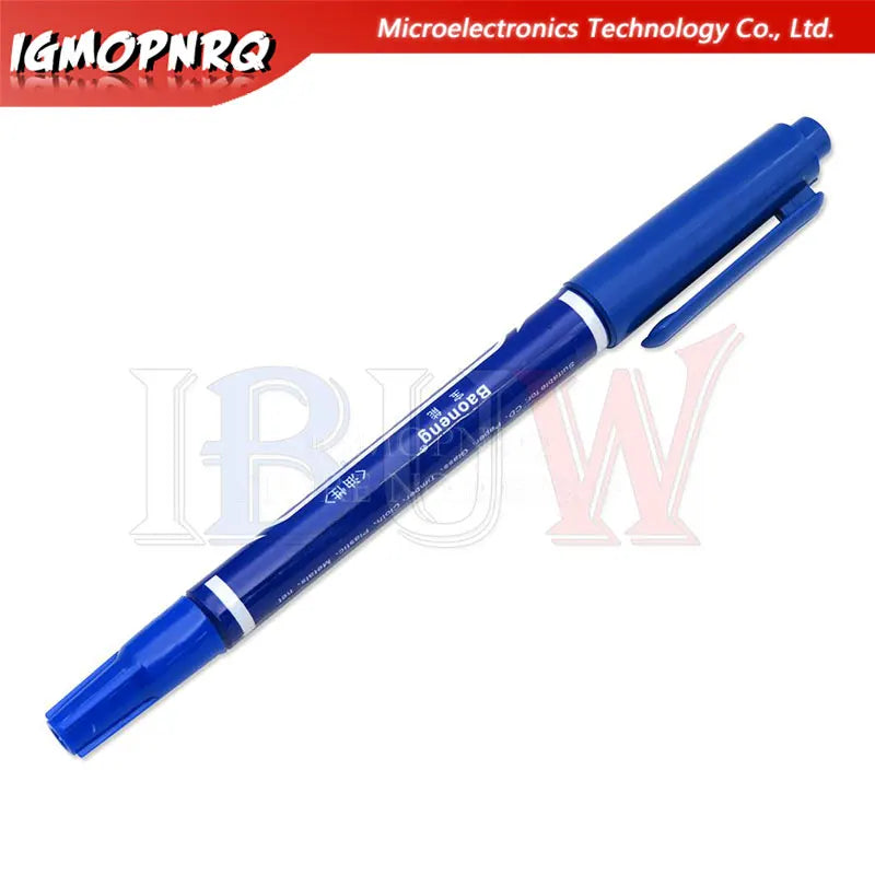 Smart Electronics CCL Anti-etching PCB circuit board Ink Marker Double Pen For DIY PCB Module