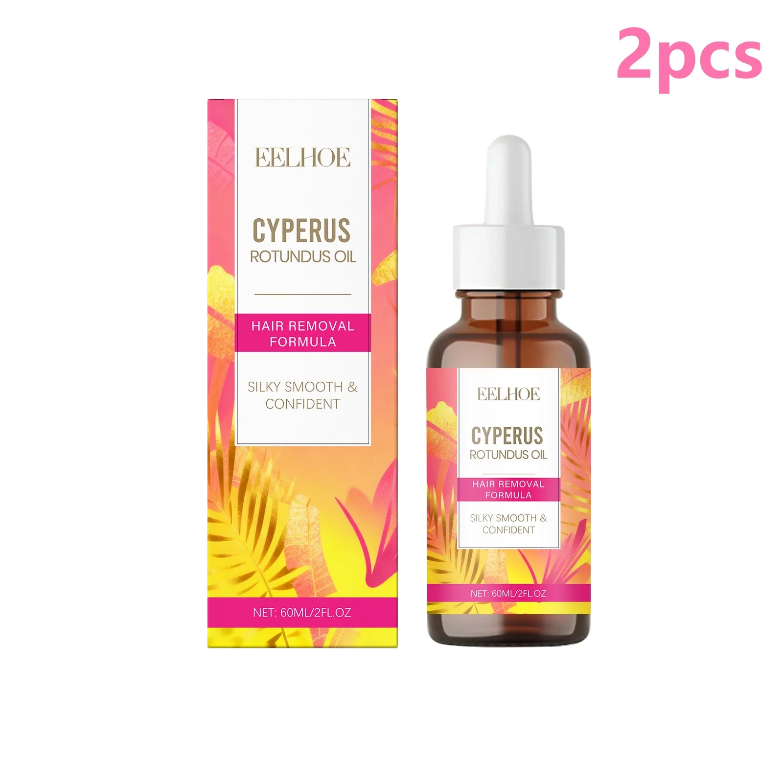 EELHOE Cyperus Rotundus Oil for Hair Removal After Care Soft Smooth Skin Barrier Repair Moisturizing Hair Growth Inhibiting Oil