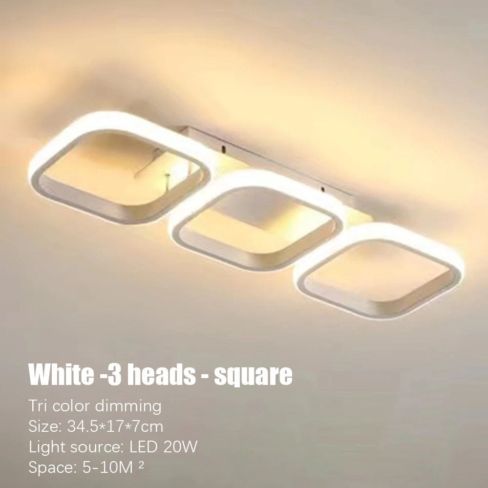 Modern LED Ceiling Lights Corridor Light Home Lighting Led Surface Mounted for Bedroom Living Room Corridor Light 3-color