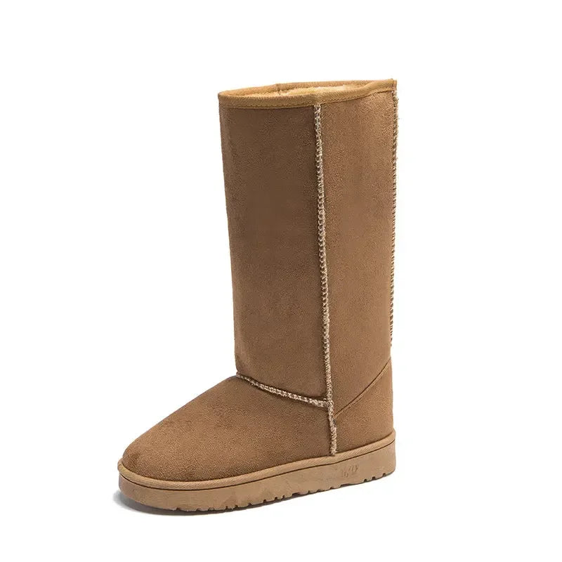 Women Tall Winter Padding Black Boots Fashion Snow Boots Women's High Boot Size 41 Hot Warm Shize 41 Hot Warm Shoes Botas Mujer
