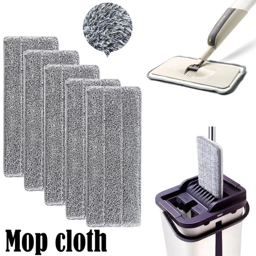 New Washable Microfiber Mop Pad Reusable Dust Mop Replacement Pads Home Cleaning Household Cleaning Pad