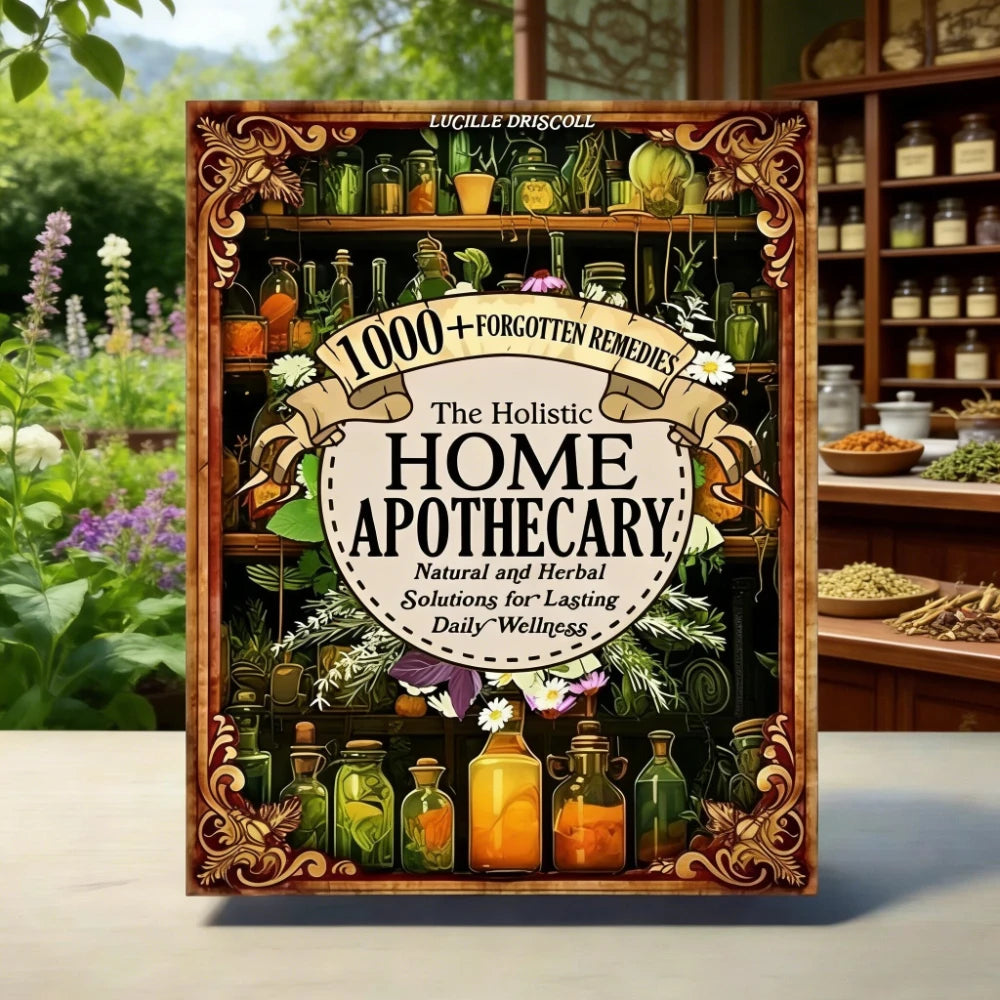 The Holistic Home Apothecary ": a masterpiece by Lucille Driscoll that unlocks the traditional herbal wisdom of home wellness