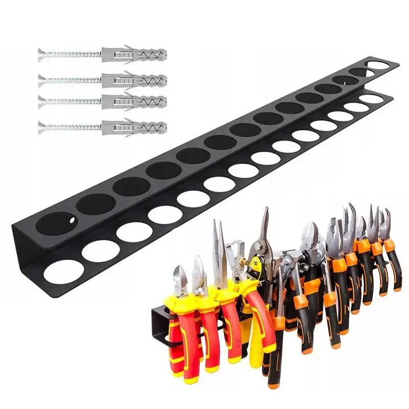 Pliers Holder Wall Mount Wall Mounted Tool Organizers Hammer Rack Pliers Organizer Hand Tool Holder Pliers Organizer Storage