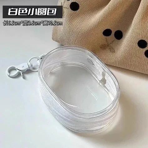 Transparent Travel Cable Organizer Bag Portable Charger Case Accessories Storage for Home Office Travel Pendant Design