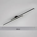 Long Aluminium LED Ceiling Light Modern Creative Design Ceiling Lamp Indoor Lighting Fixture Hallway Balcony Aisle Office Lustre