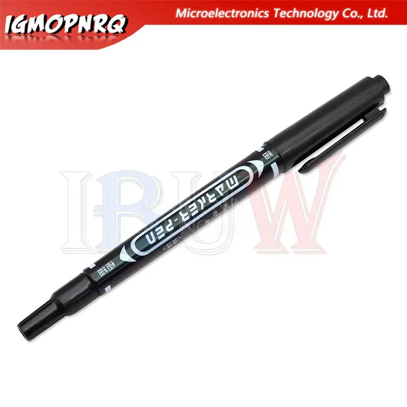 Smart Electronics CCL Anti-etching PCB circuit board Ink Marker Double Pen For DIY PCB Module