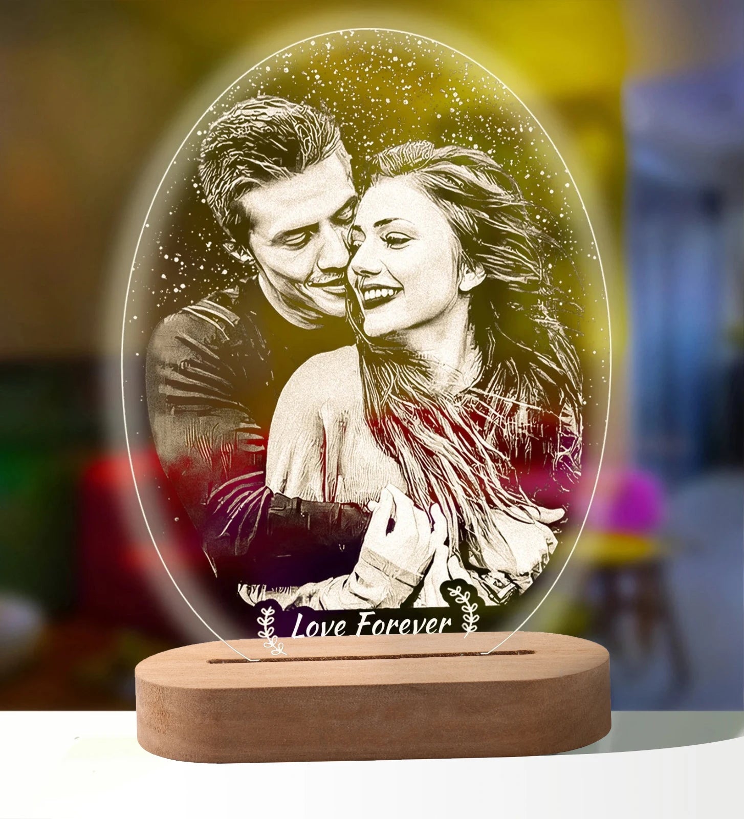 Personalized Photo Gift 3D Lamp Custom Photo Night Light For Wedding Birthday Anniversary Valentines day Personalized Gifts