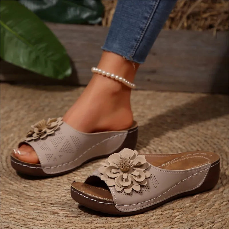 Summer Woman Shoes Sandals Casual Walking Shoes Slides Women Shoe Wedge Sandals For Women Outdoor Footwear Women Slippers Female