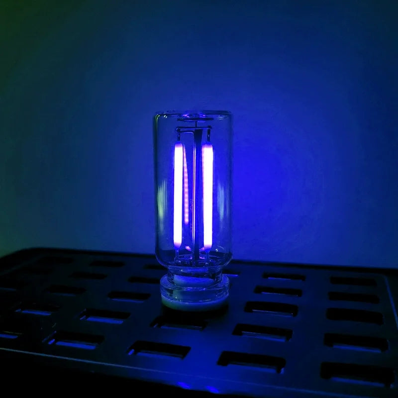 Car USB Night Light Touch Dimmable LED Filament Lamp Portable Lighting Plug and Play Decorative Atmosphere Light for Car Bedroom