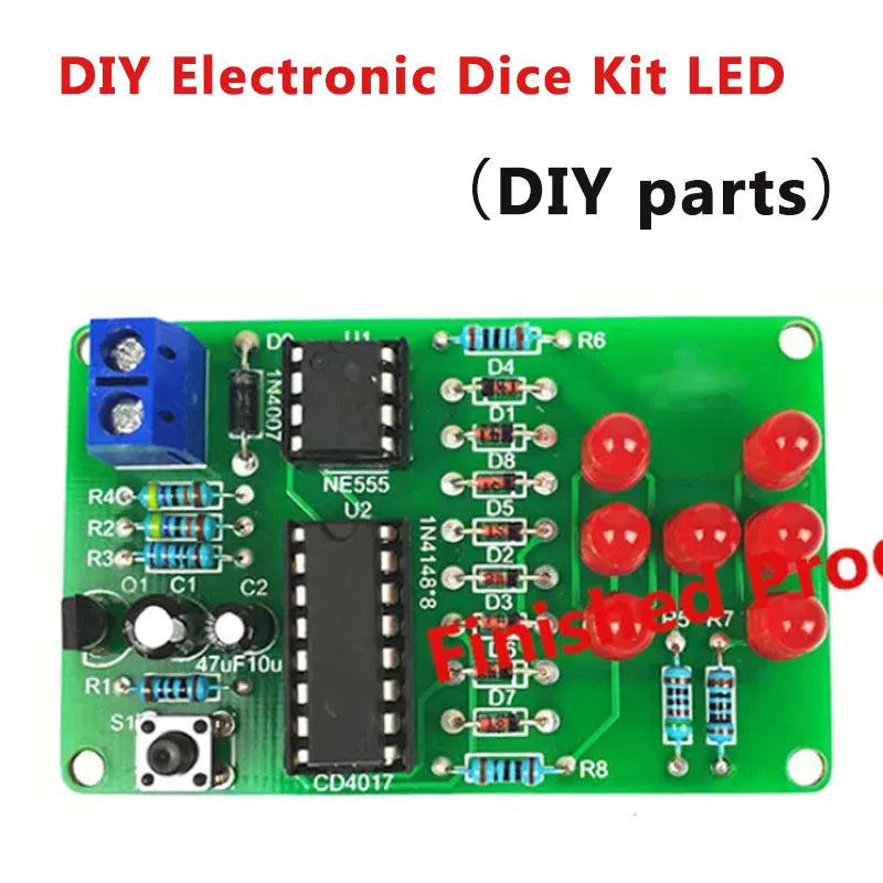 Electronic soldering kit diy production kit beginner practical training introductory soldering practice circuit board teaching