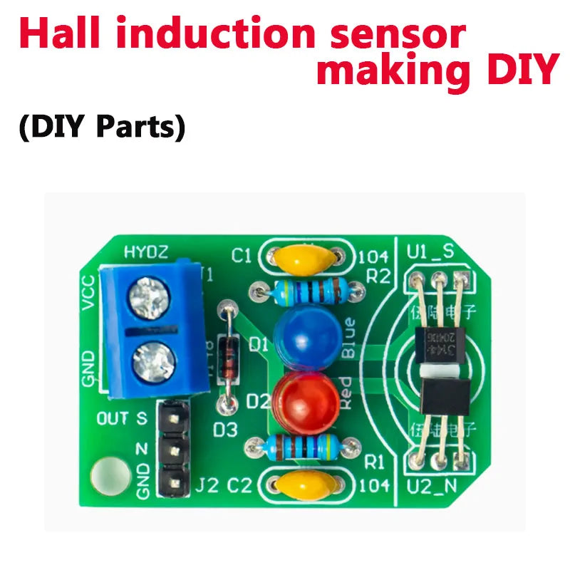 Electronic soldering kit diy production kit beginner practical training introductory soldering practice circuit board teaching