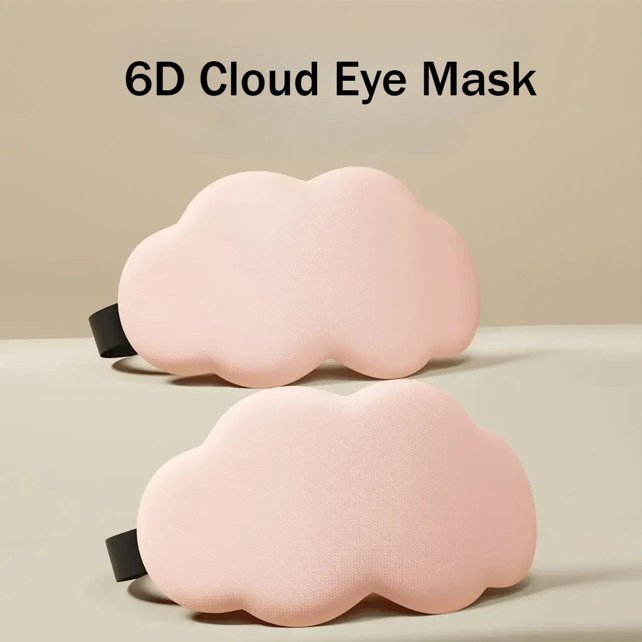 6D Sleep Mask Blindfold Sleeping Aid Eye Mask Soft Memory Foam Face Mask Eyeshade 99% Blockout Light Slaapmasker Eye Cover 안대