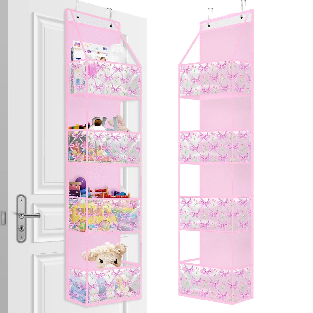 Over The Door Hanging Organizer Cosmetics Wall Hanging Storage Organizer Bag Organizerfor Nursery Bathroom Closet Bedroom Dorm
