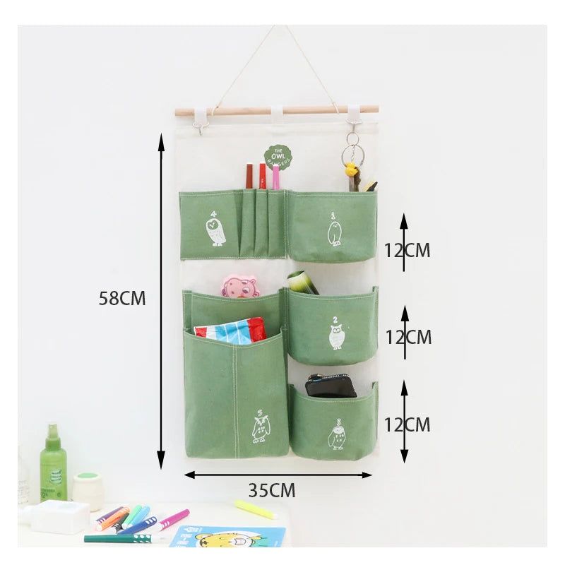 Home Hanging Storage Bag Organizer Container Car Bathroom Door Wardrobe Wall