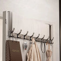 Hooks Over The Door Home Organizer Rack Clothes Coat Hat Towel Hanger Bathroom Accessories Holder Door Hang Quick Installation