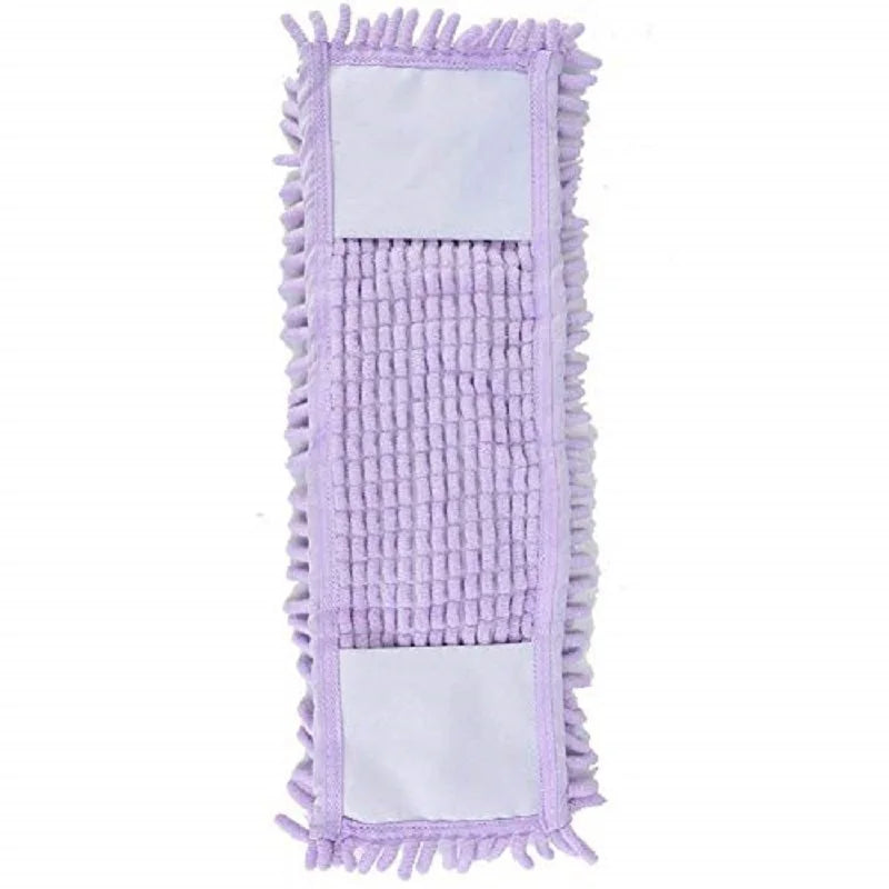 40X10cm Rectangle Home Cleaning Pad Chenille Household Dust Mop Head Replacement Easy Replace Dust Mops