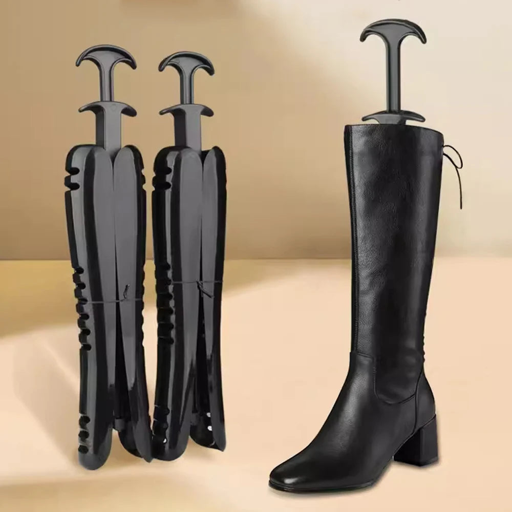 1Pc Boots Stand Holder Knee High Shoes Tree Shoes Shaper Supporter Organizer Storage Hanger Womens Boot Shoe Shaper Boots Hanger